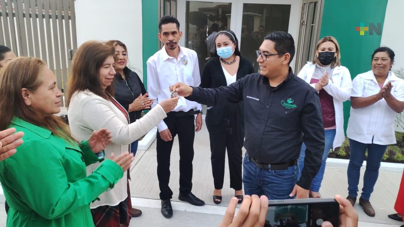 Inauguran Dispensario Médico en comunidad de Chocamán