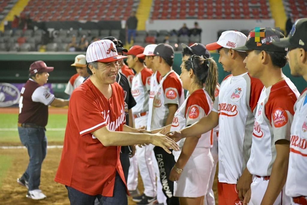 Exitosa promoción del deporte con la Copa Veracruz de Beisbol: Gobernador