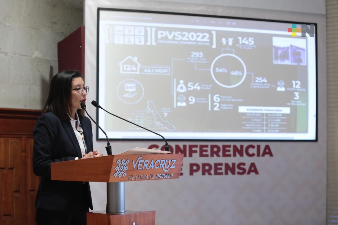 Política social 2022 impactó a 46 mil 676 mujeres en Veracruz