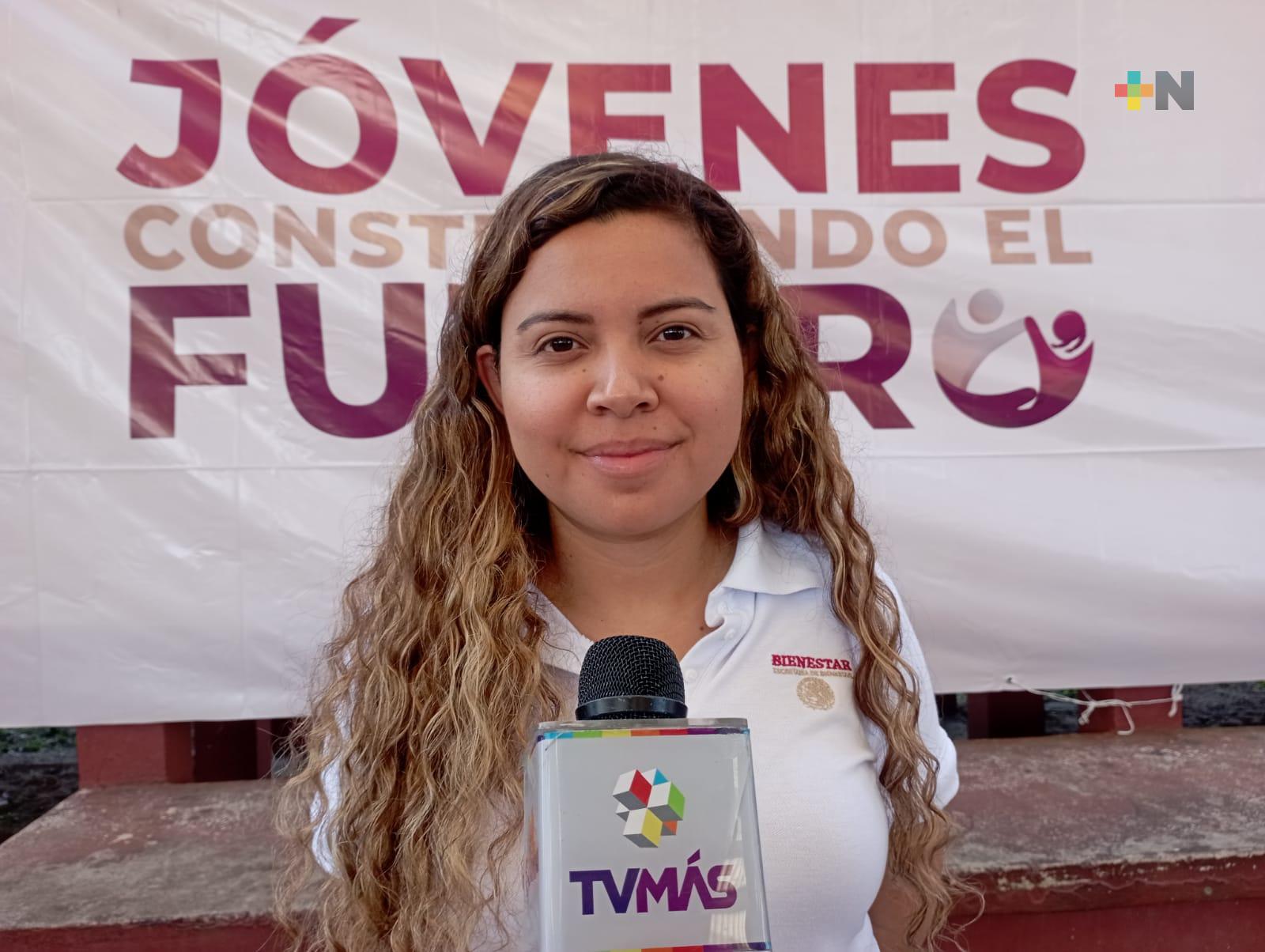 Más de 3 mil beneficiados con programa «Jóvenes construyendo el futuro» en el sur de Veracruz