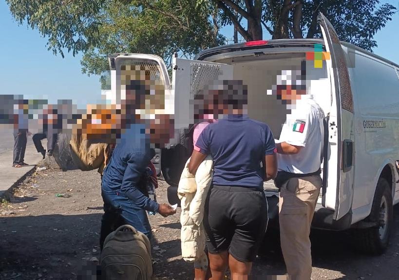 Resguarda SSP a 72 personas de origen extranjero en seis municipios