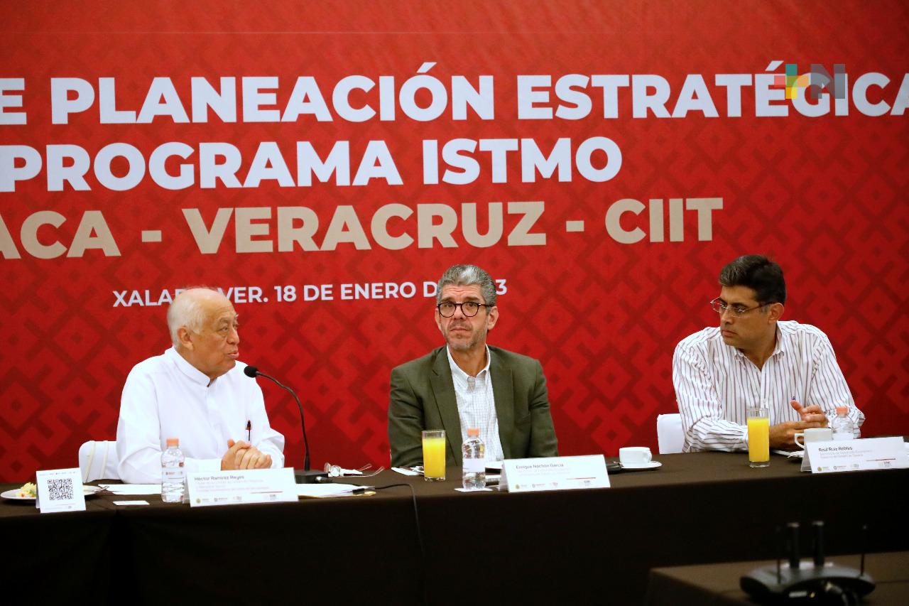 Sedecop expone avances y logros del Corredor Interoceánico del Istmo de Tehuantepec