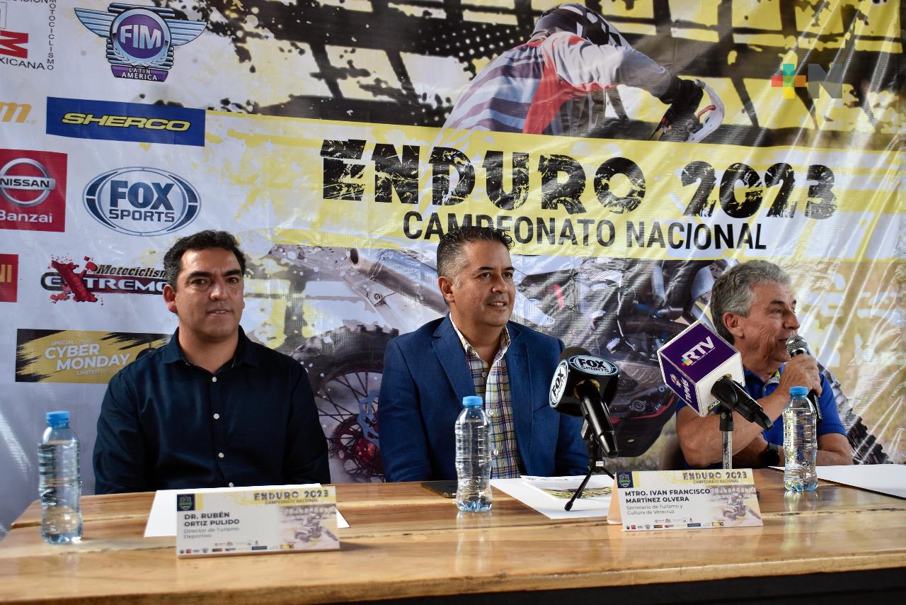 Campeonato Nacional Enduro 2023 congregará a 5 mil visitantes: SECTUR