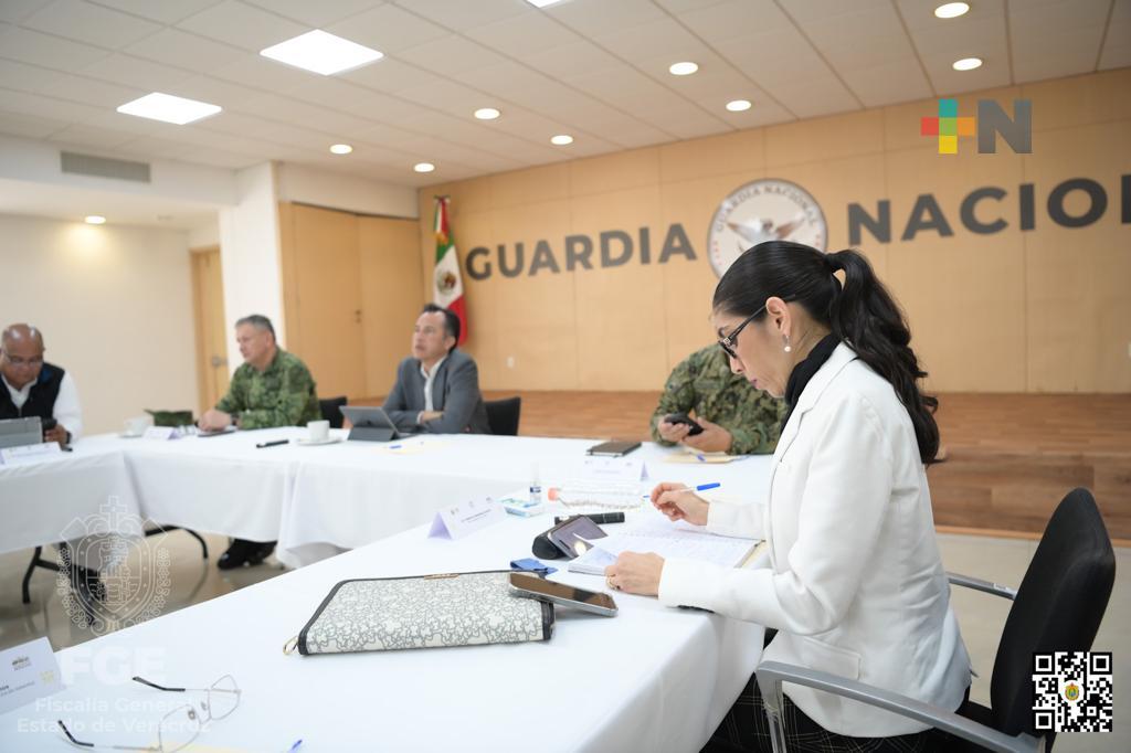 Rinde informe la Fiscal general en Mesa de Coesconpaz realizada en el puerto
