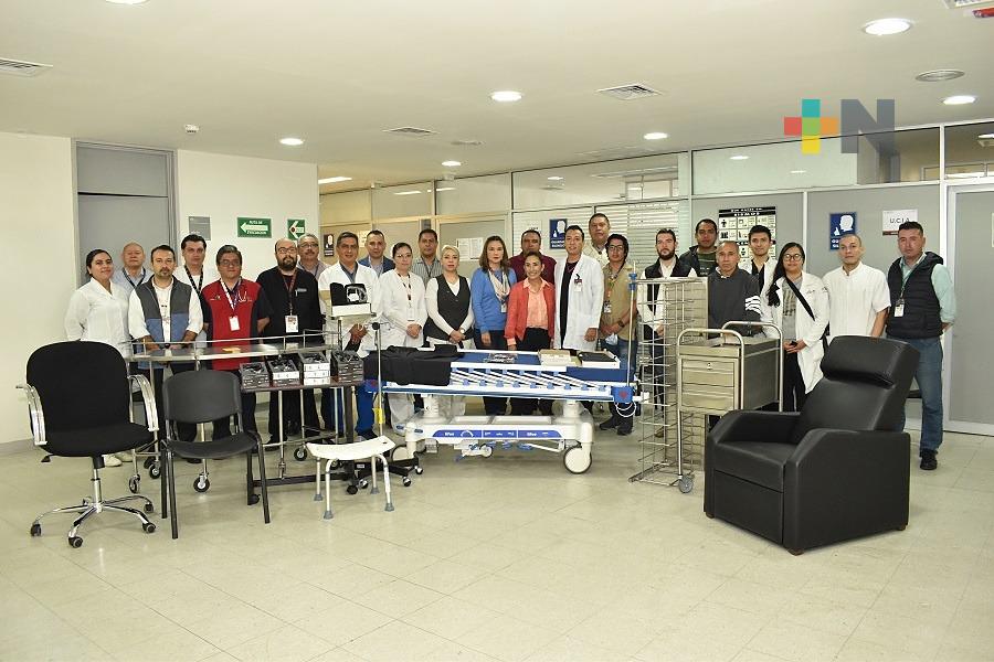 Recibe Issste Veracruz más de mil 300 equipos, mobiliario e insumos
