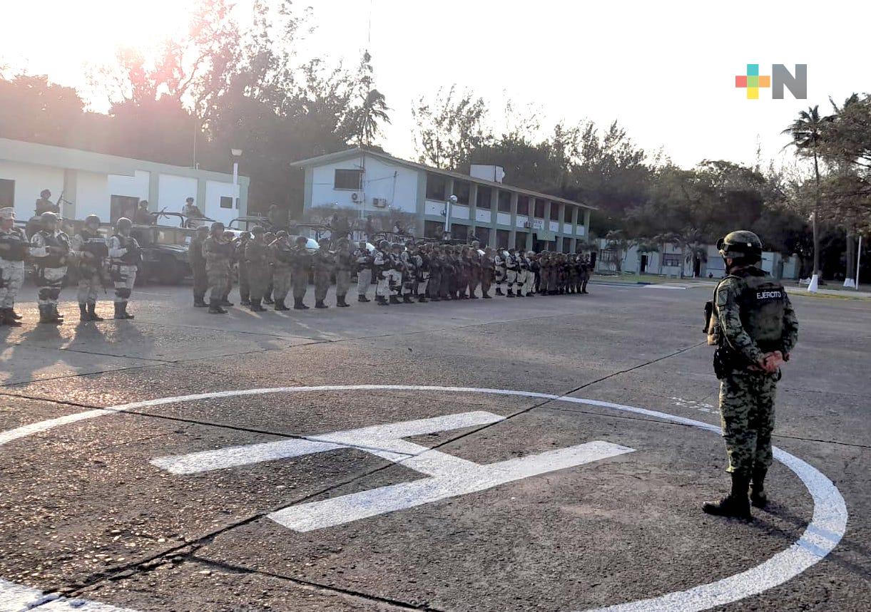 Sedena envía más elementos para reforzar seguridad de Veracruz-Boca del Río
