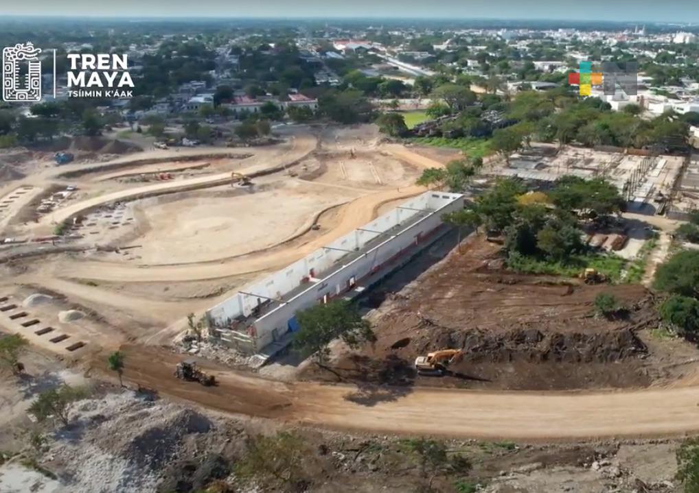 Tren Maya inicia en tramo 3 vía electrificada, responsabilidad con el medio ambiente