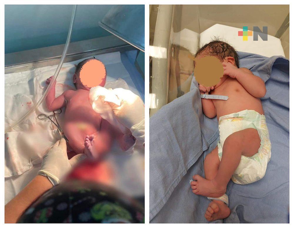 En Cosoleacaque y Córdoba nacieron primeros bebés de 2023 en el estado de Veracruz