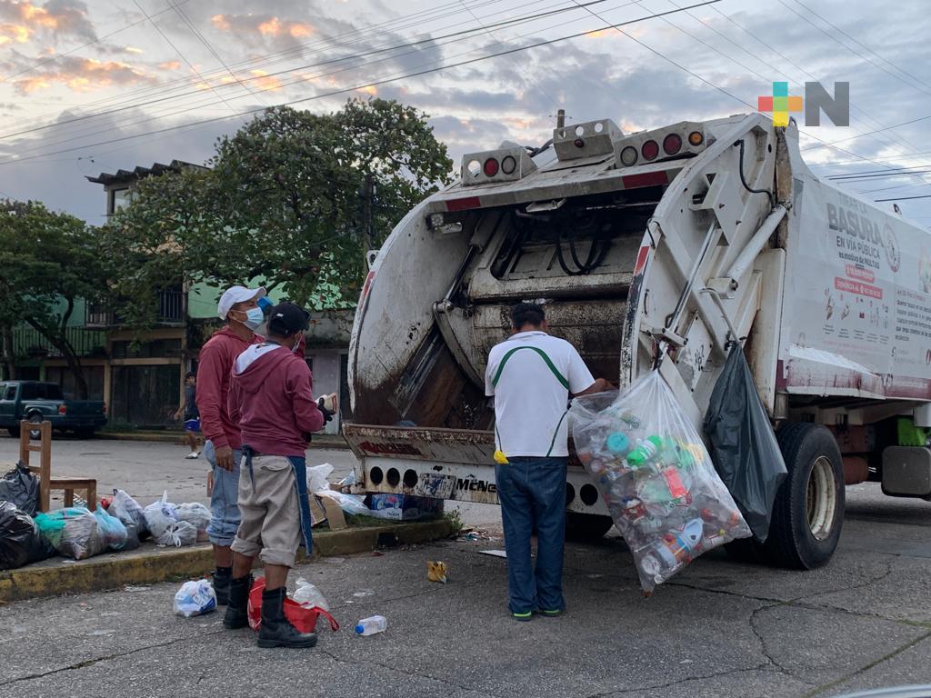 No regresarán aún campaneros a camiones recolectores de basura en Coatza