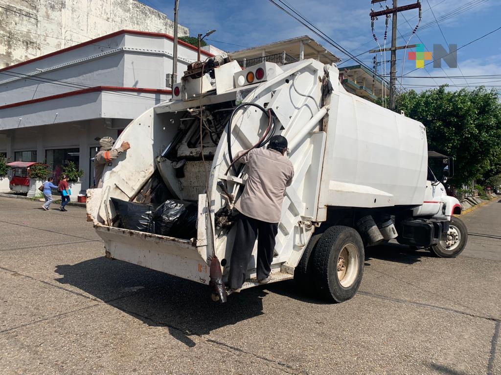 No se ha incrementado la cantidad de basura en Coatzacoalcos