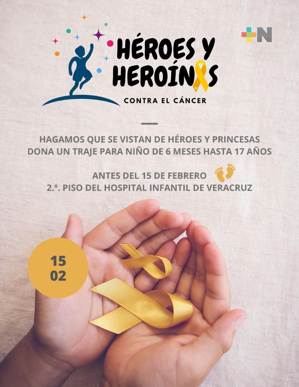 Continúa campaña de donación de disfraces de princesas y héroes para niños con cáncer