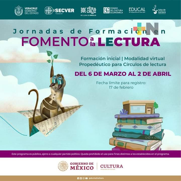 Invita IVEC a las Jornadas en Formación a la Lectura