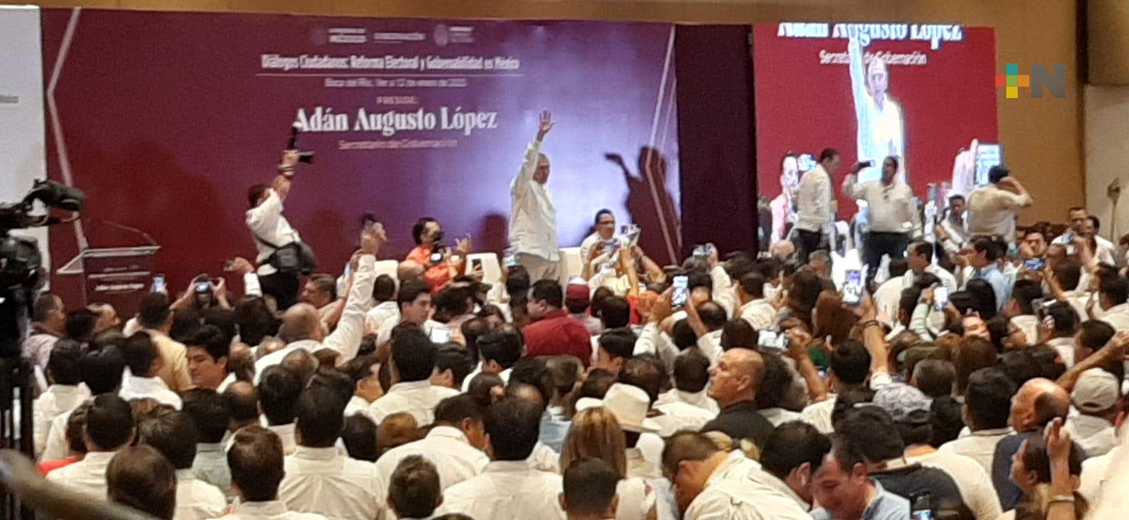 Veracruz es «el verdadero motor del país»: Adán Augusto López