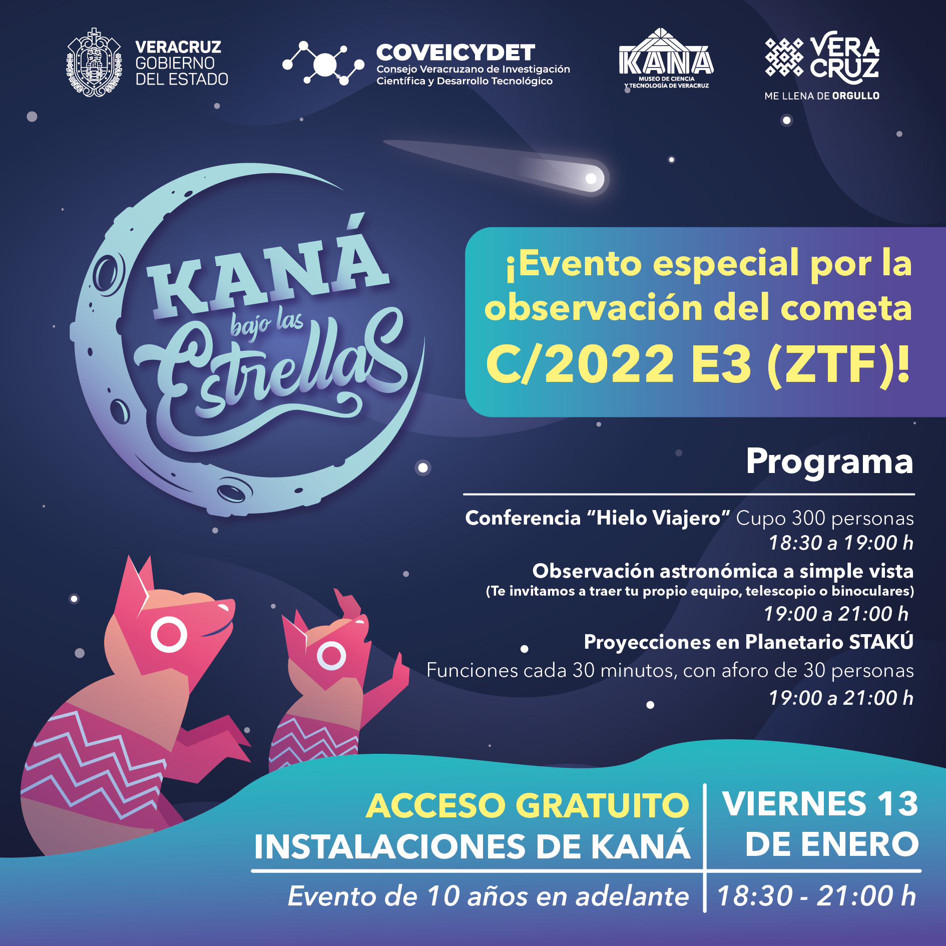 Coveicydet abrirá sus puertas para observar paso de cometa