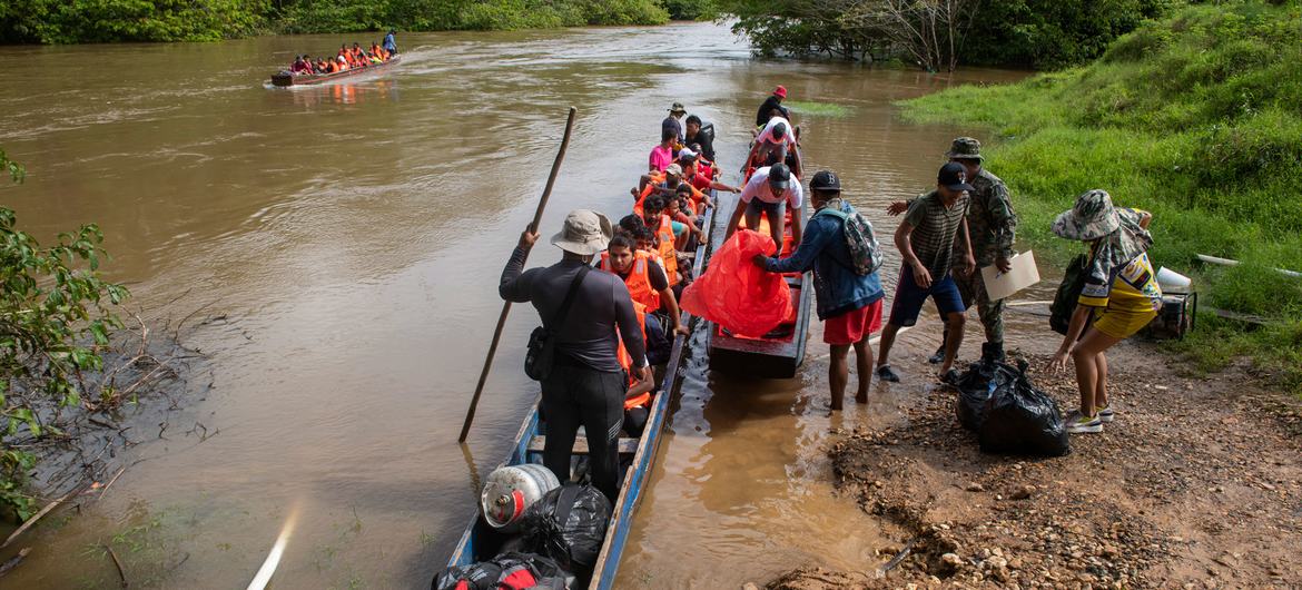 Se duplica el número de migrantes que cruzan el Tapón del Darién