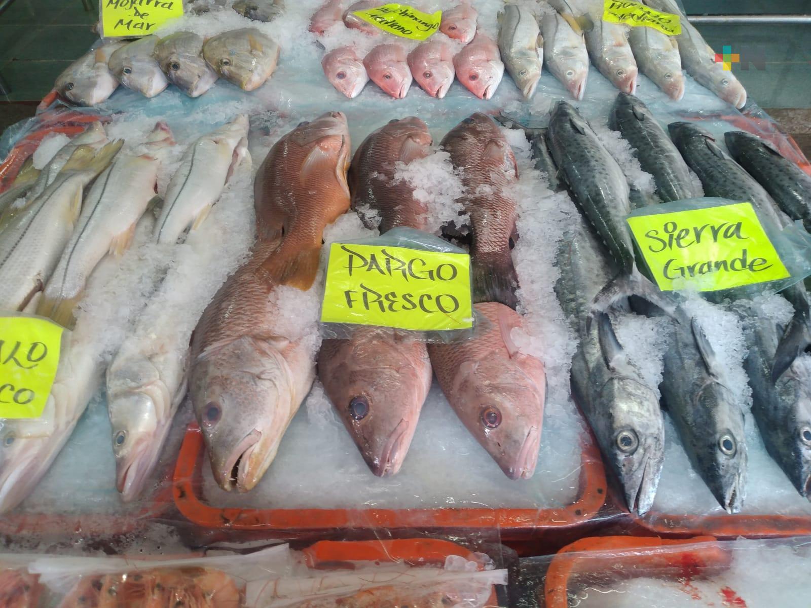 En Martínez, venta de pescado y marisco ha sido muy baja, a pesar de la Cuaresma