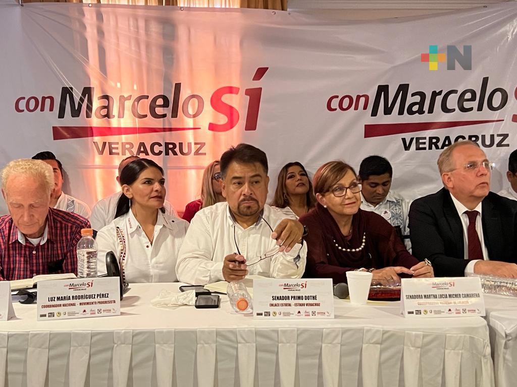 En Veracruz puerto respaldan a Marcelo Ebrard para el 2024
