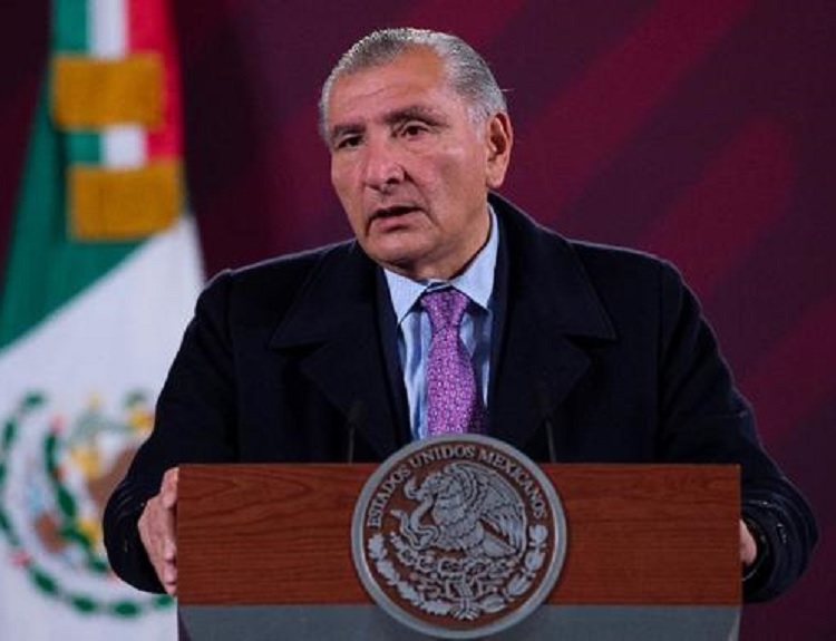 Detención de Ovidio “N” fue en flagrancia por varios delitos: Segob