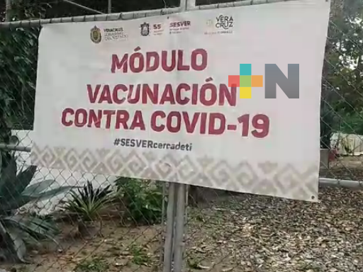 En Tuxpan continúa aplicación de vacuna Abdala