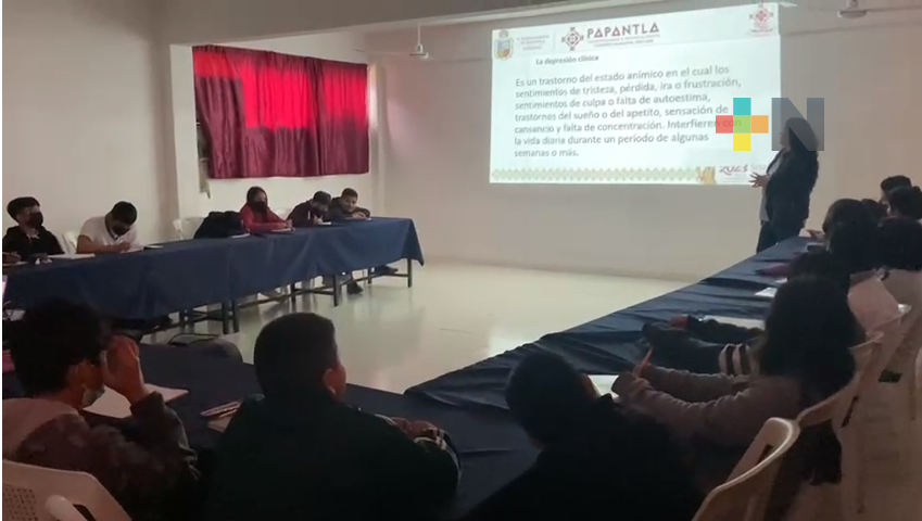 Implementan estrategias antisuicidio en adolescentes de Papantla