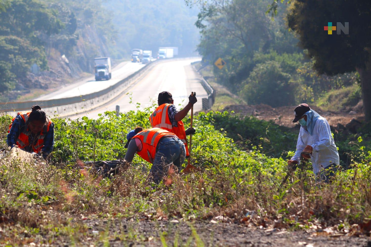 Ayuntamiento del municipio de Cuitláhuac realizó campaña “Enchúlame el Cerro”