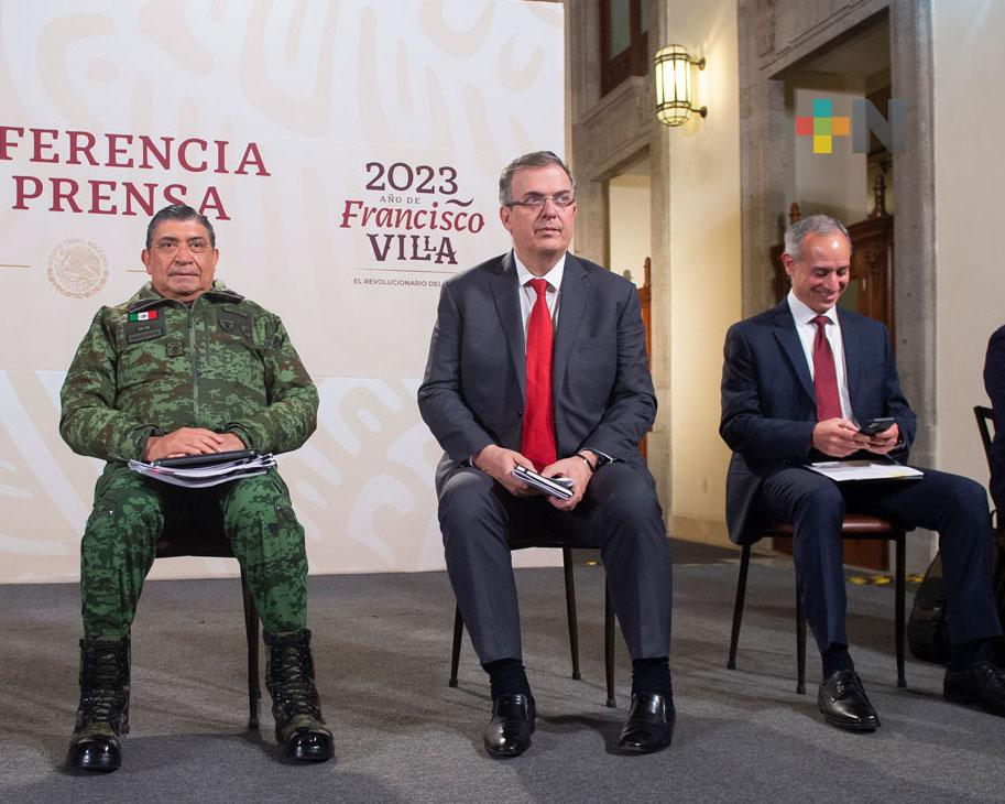 Martha Bárcena solo difama y lanza calumnias: Marcelo Ebrard