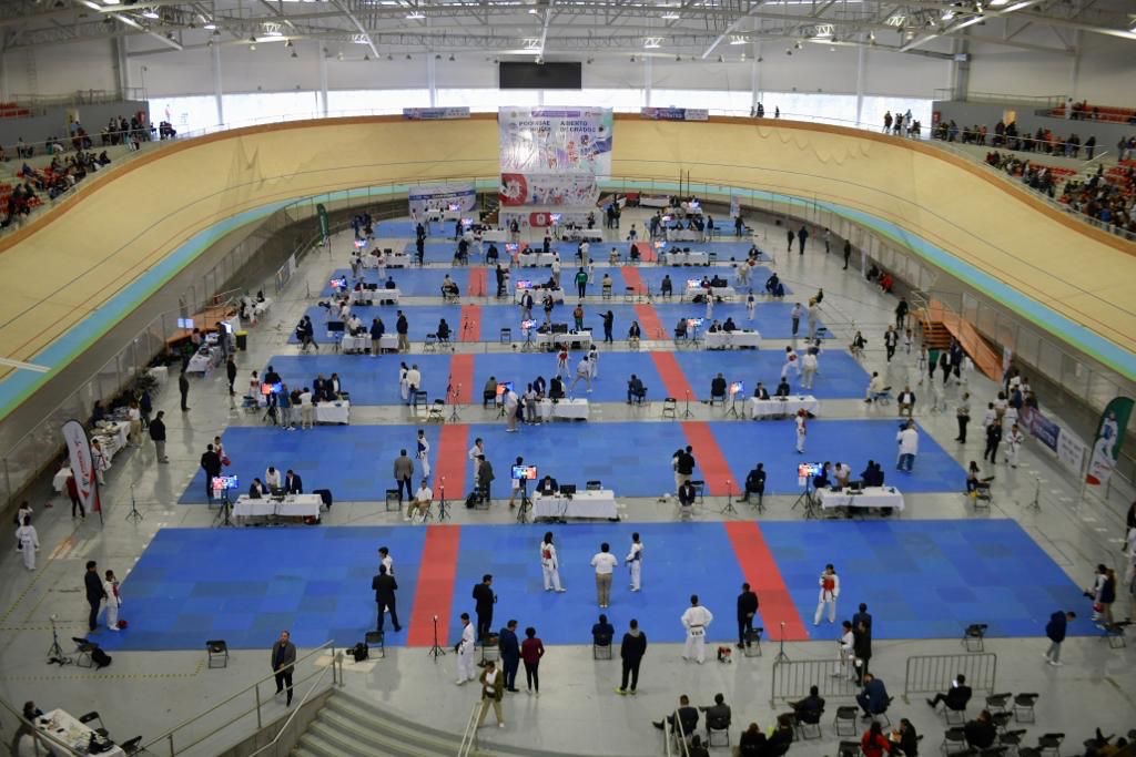 Lo mejor del taekwondo mexicano,  en el Velódromo de Xalapa