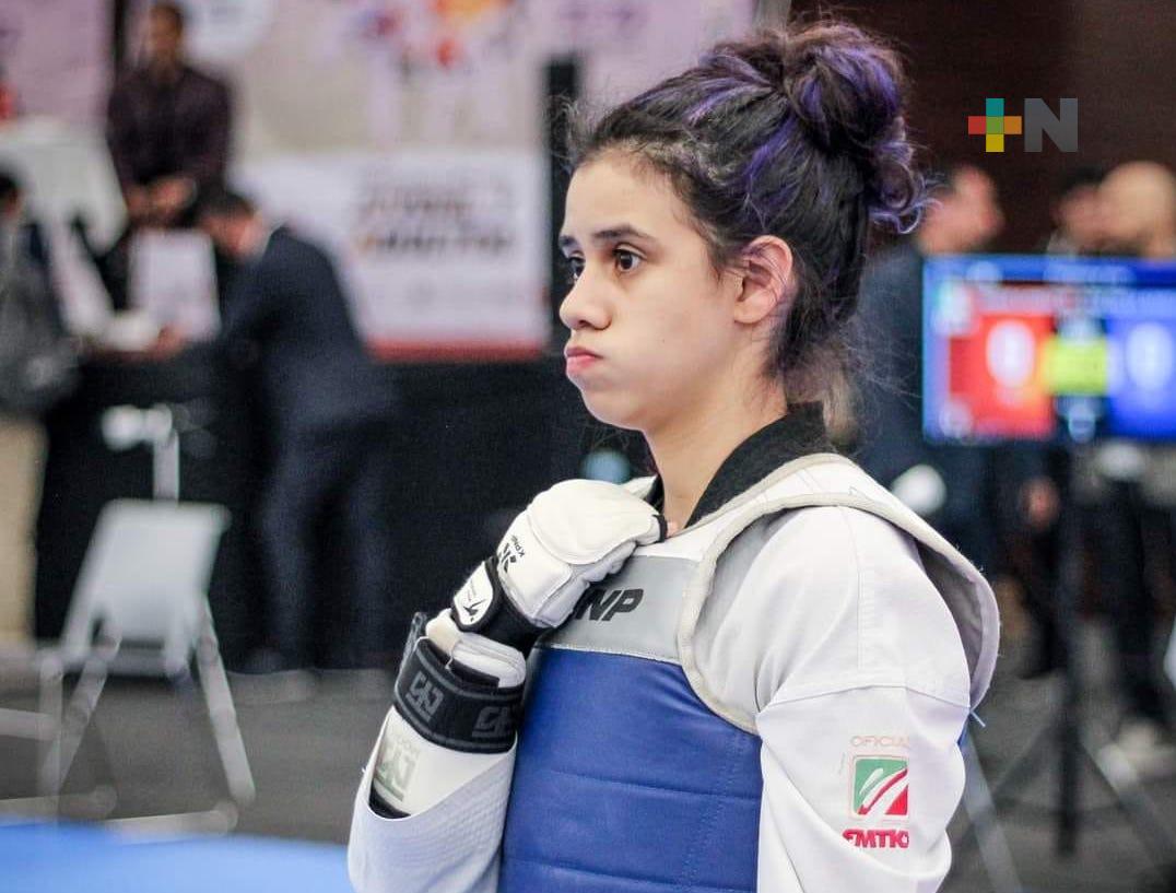Proyecta participaciones nacionales e internacionales la taekwondoína Bárbara Méndez