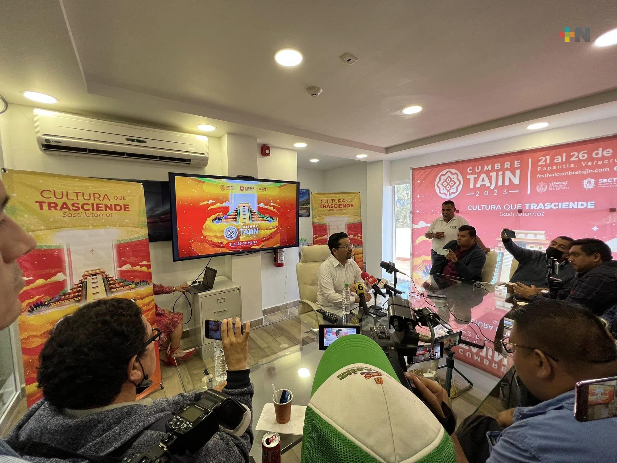 Sectur Veracruz presentó Cumbre Tajín 2023, en Tamaulipas