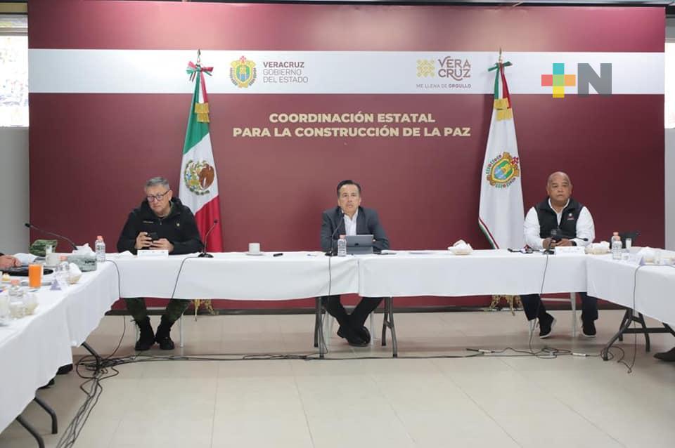 Veracruz, quinto día sin homicidios dolosos: Gobernador