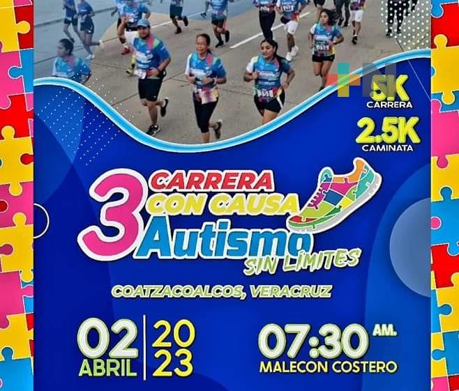 Organizan carrera atlética  «Autismo Sin Límites»