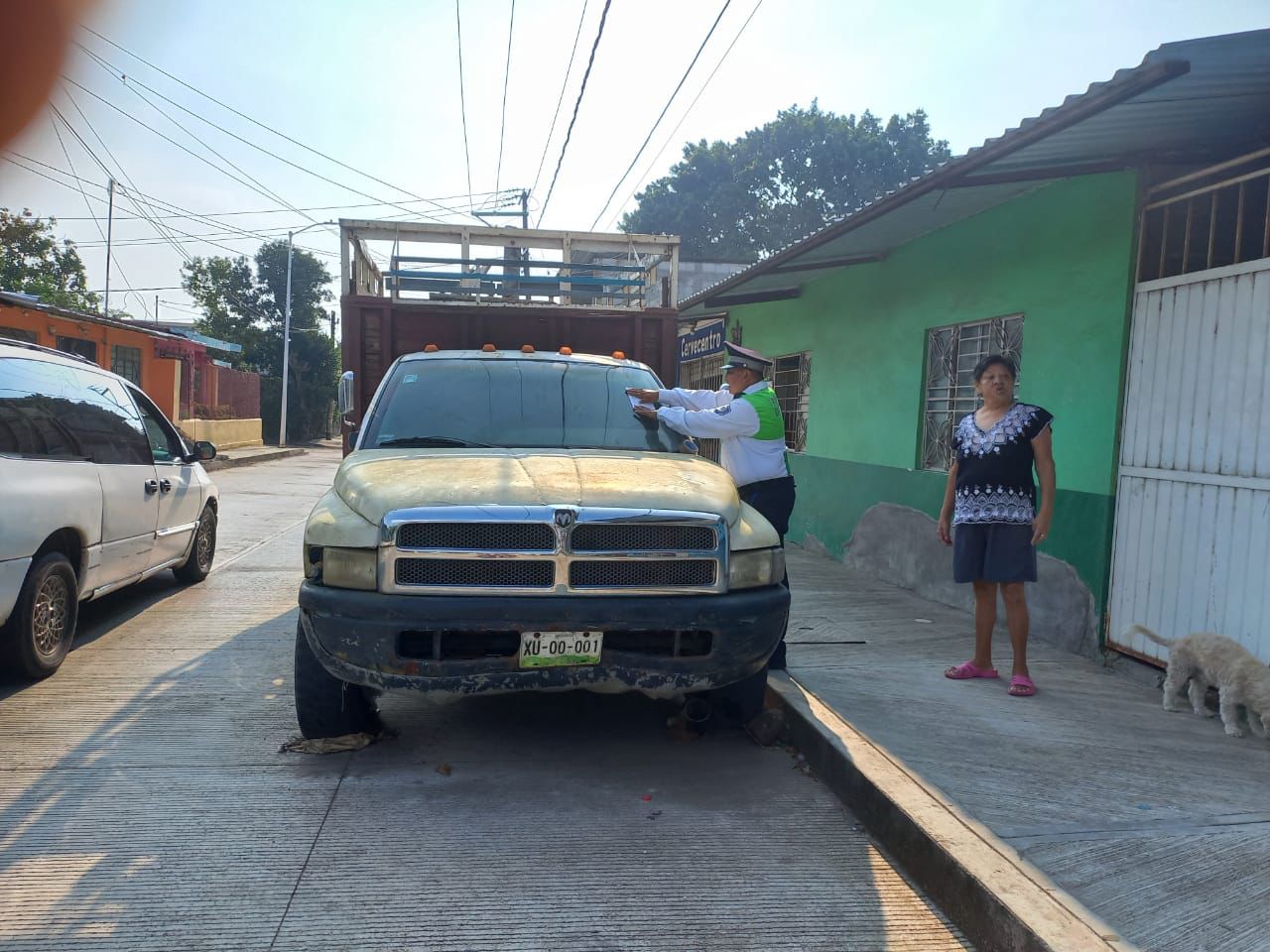 Aplica Tránsito del Estado operativo “maceta” en Catemaco