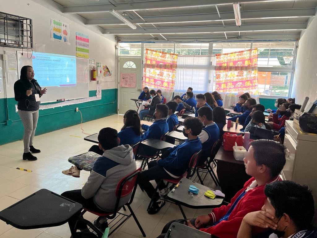 FGE desarrolla campaña sobre “Violencia en noviazgo” y “Embarazo en la adolescencia”