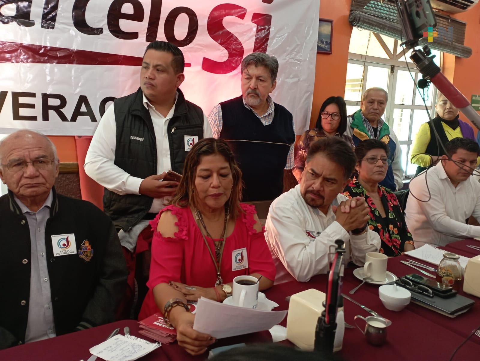 Simpatizantes de Morena del sur de Veracruz anuncian respaldo a Ebrard para 2024