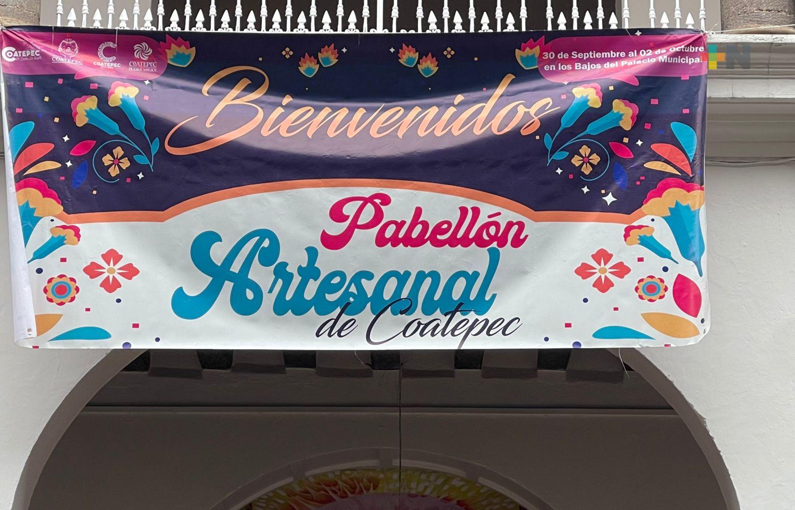 Invitan a ciudadanía visitar Pabellón Artesanal de Coatepec