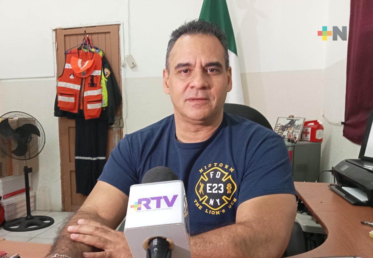 10 incendios se han registrado en municipio de Veracruz: PC