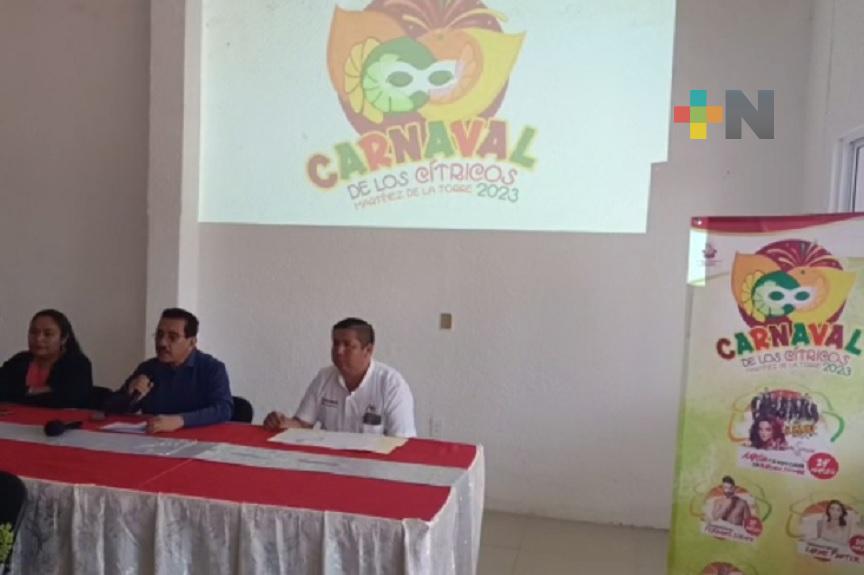 Bailes y conciertos del carnaval en Martínez de la Torre serán gratuitos