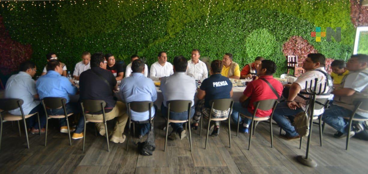 Sostiene CEAPP encuentro con periodistas de Las Choapas