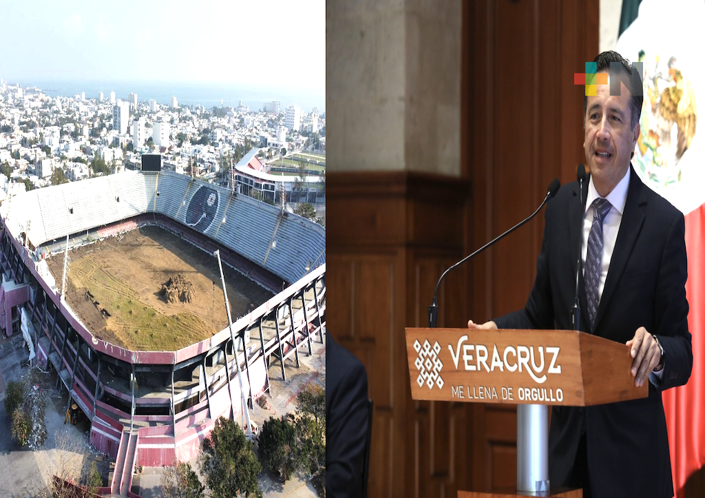 Continúa rehabilitación del estadio “Pirata» Fuente: Gobernador