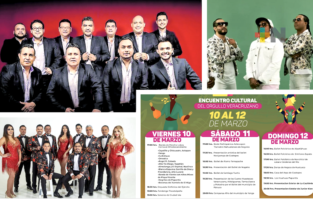 Merenglass, Sonora Dinamita y Junior Klan participarán en Festival del Orgullo Veracruzano