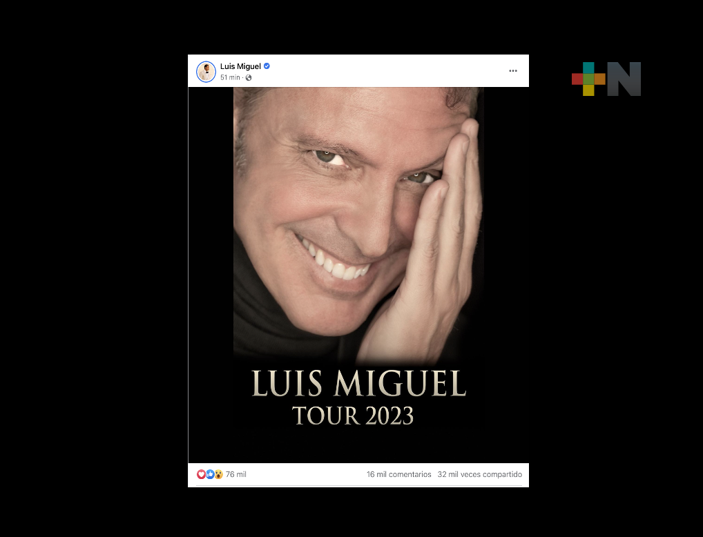 «El Sol de México» regresa a los escenarios con Luis Miguel Tour 2023