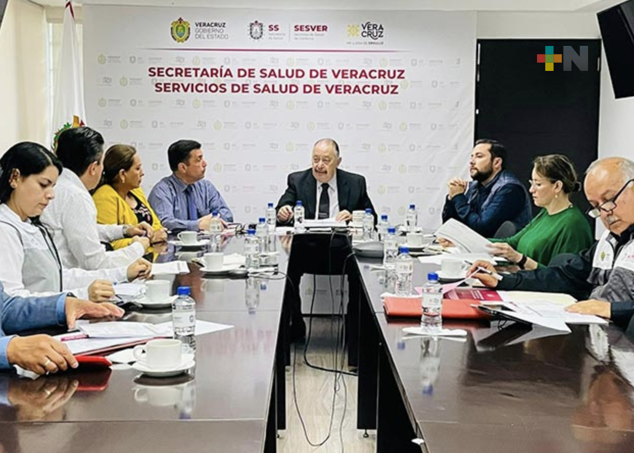 Sesiona el cuerpo de Gobierno de la Secretaría de Salud, en la entidad