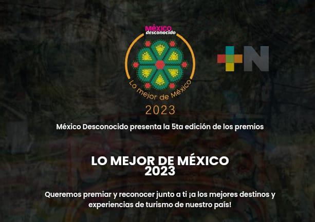 Veracruz tiene siete nominaciones en certamen «Lo mejor de México 2023»