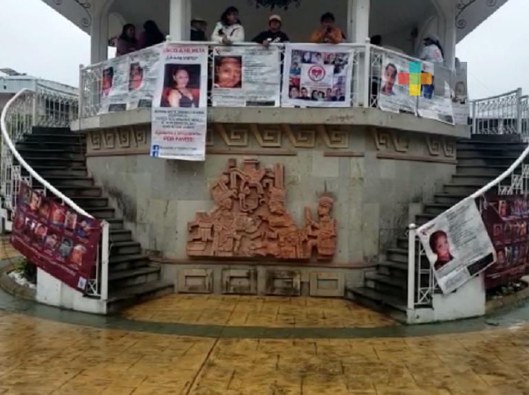 Colectivo “Unidas por el Amor a los Desaparecidos” llegan a municipio de Tuxpan