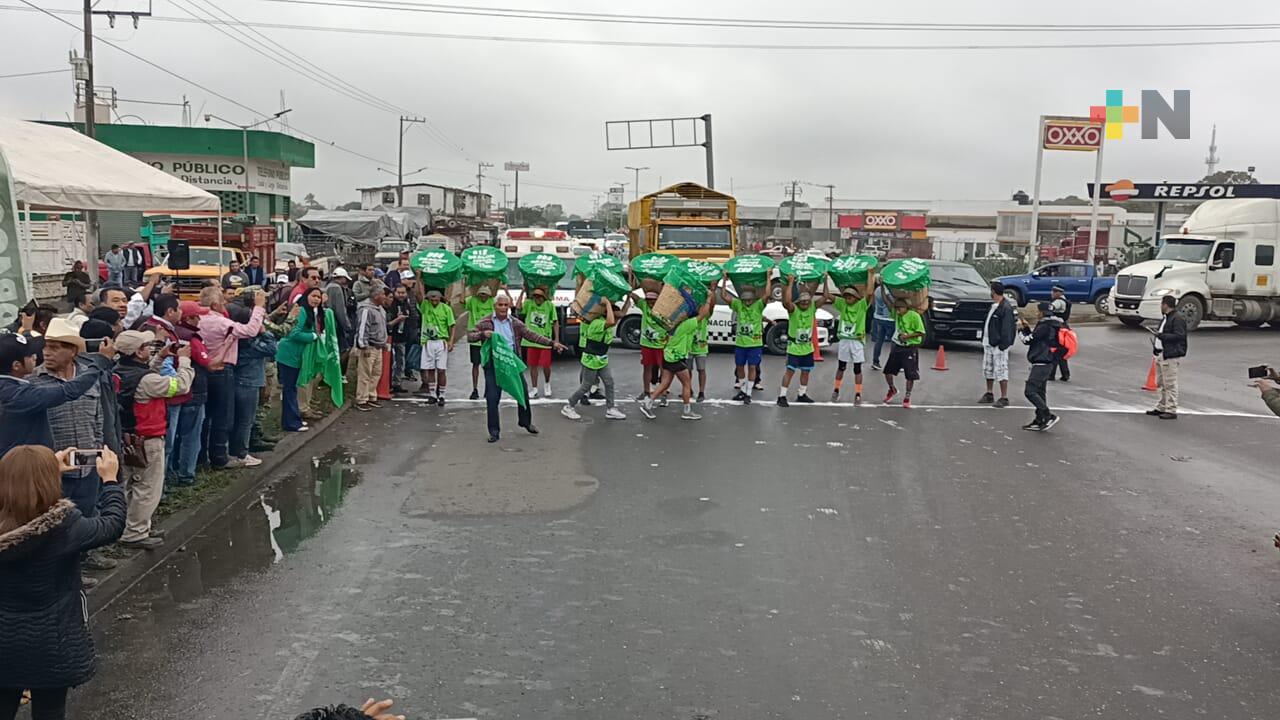 Todo un éxito Tercera Carrera de Coloteros en Martínez de la Torre