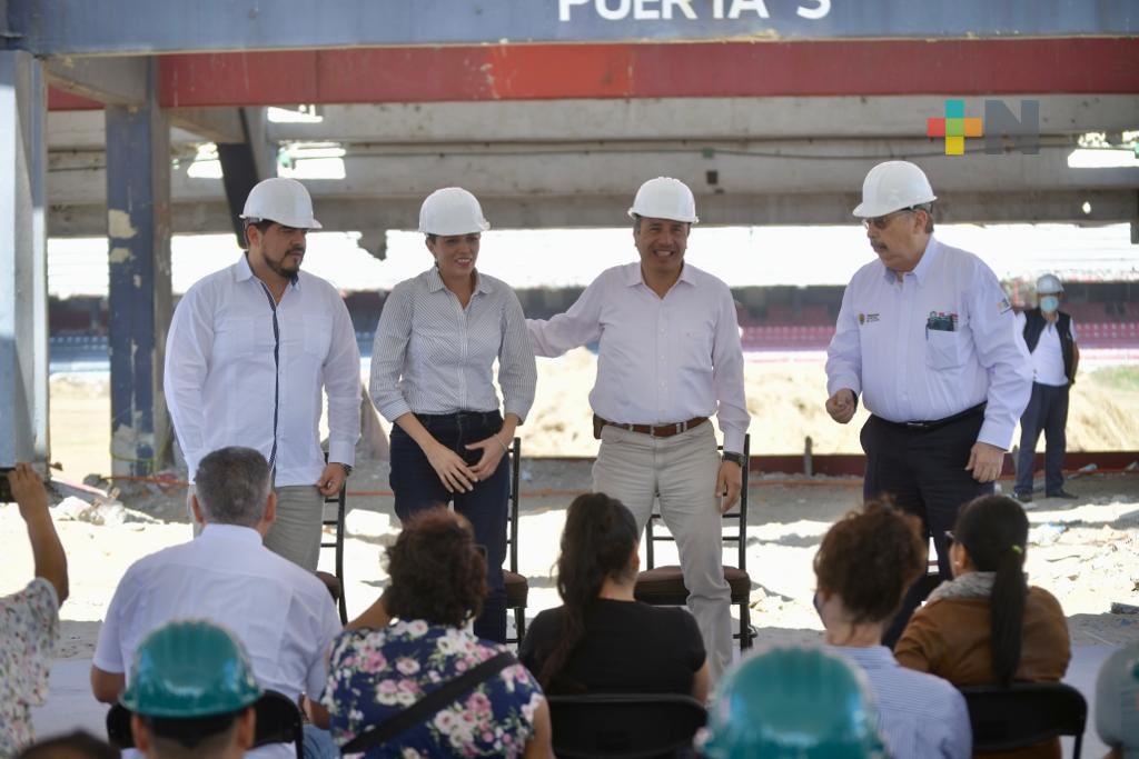 Concluirán trabajos del estadio Luis «Pirata» Fuente en octubre