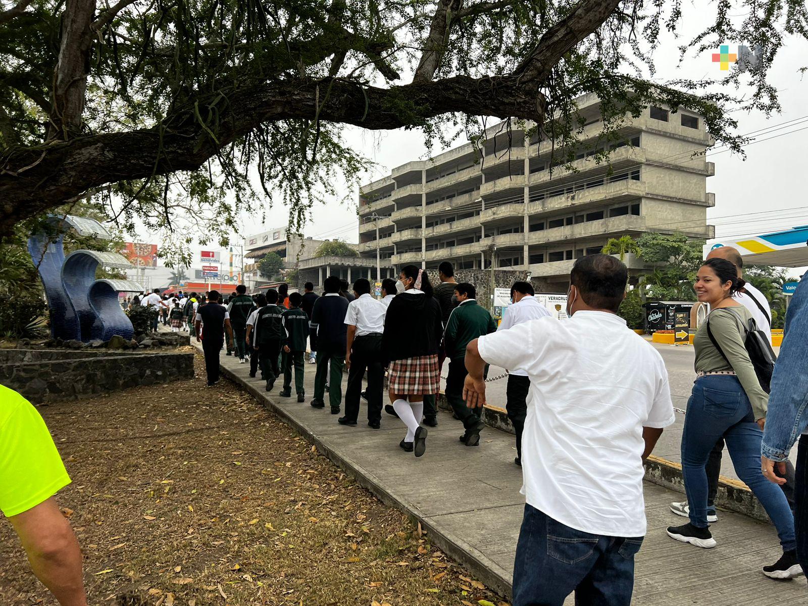 Tránsito y Vialidad de Tuxpan ofrece cursos a escuelas; se reducen accidentes viales