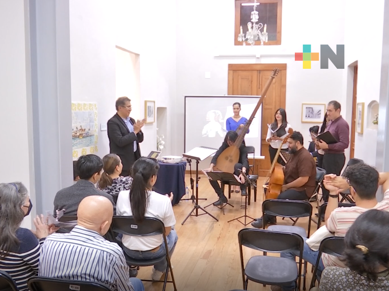 Ensamble de Música Antigua de Xalapa se presentó en el Museo de la Música Veracruzana