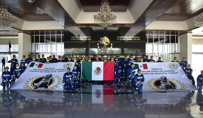 Grupo de Rescate «Frida” viaja a Turquía para brindar apoyo a población afectada por sismo