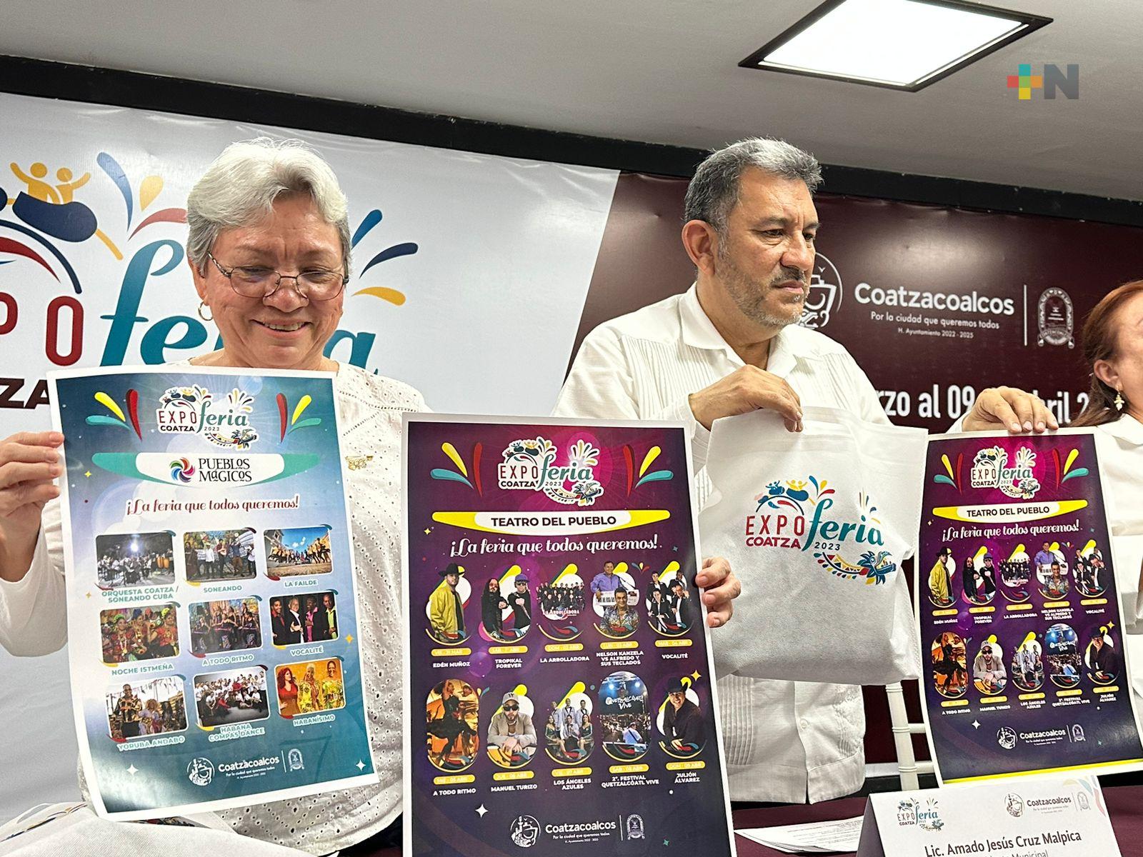 Variada cartelera en la «Expo Feria Coatza 2023» MÁSNOTICIAS